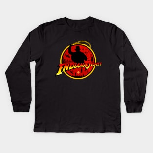 The Adventures of Indiana Jones Kids Long Sleeve T-Shirt